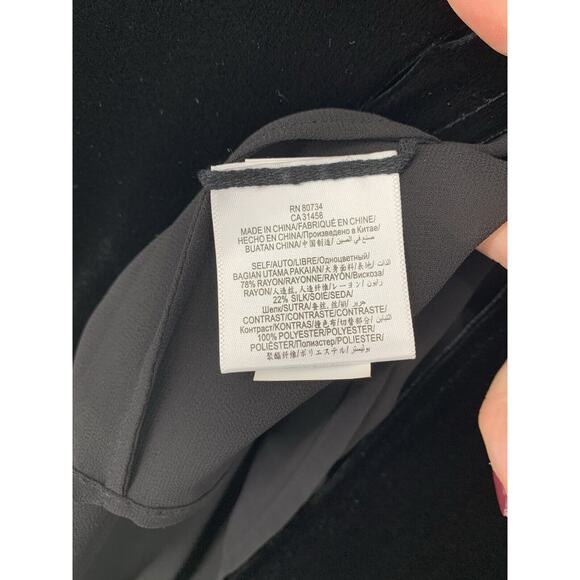 BCBG MAXZARIA SVETLANA HIGH AND LOW VELVET TUNIC SZ Large Lagenlook - Picture 7 of 9